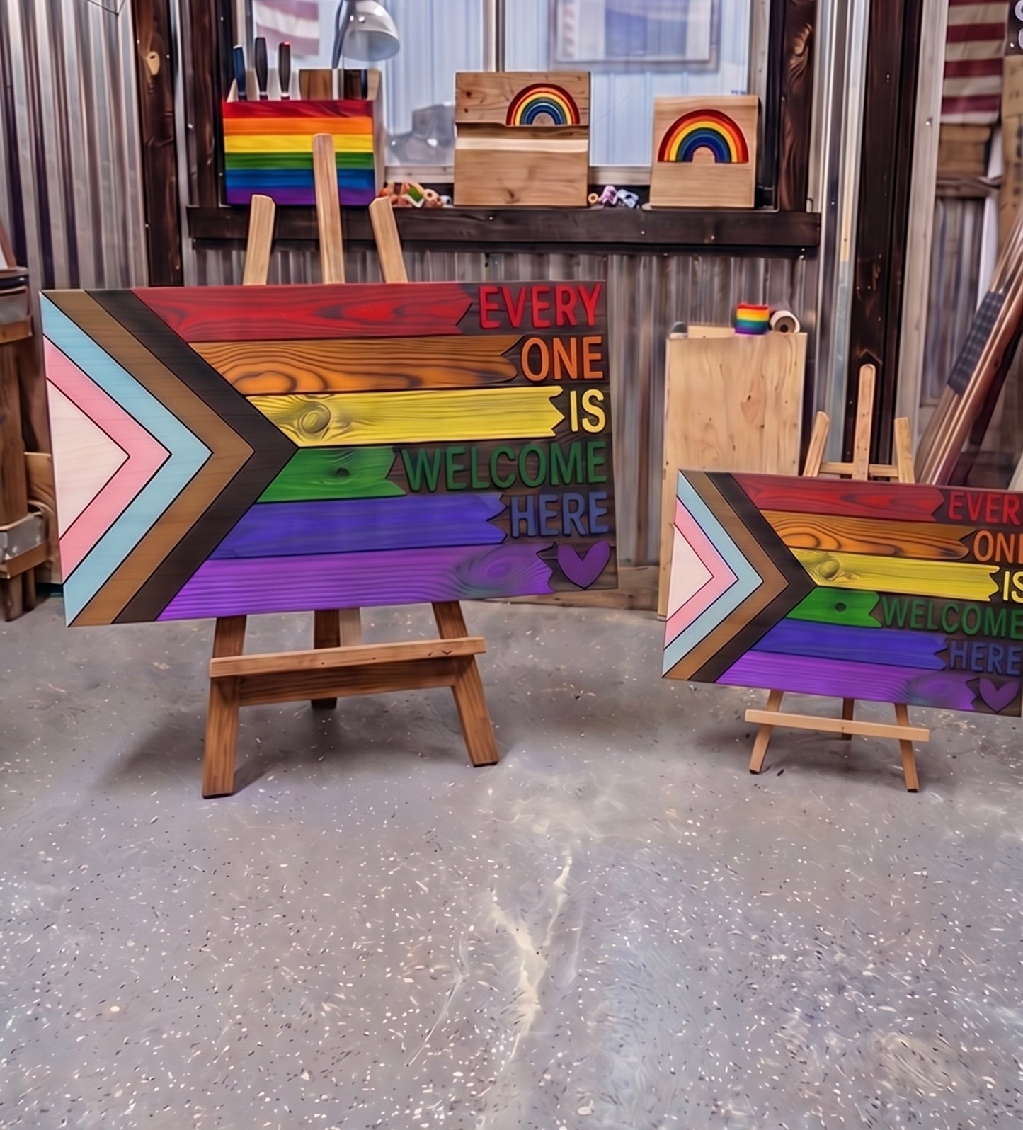 Olivers LGBTQ Flags